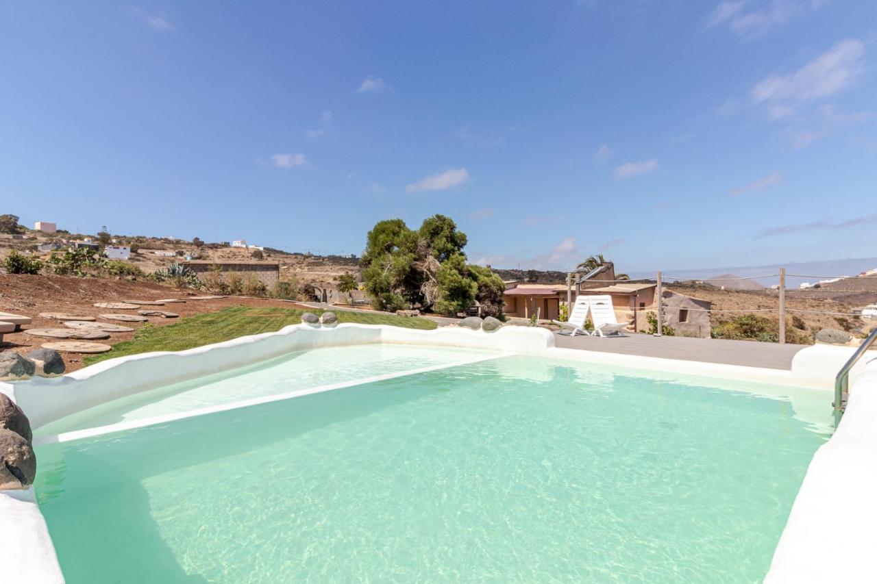 Flatguest Charming House + Pool + Terrace + Views Villa Santa Maria de Guia de Gran Canaria ภายนอก รูปภาพ