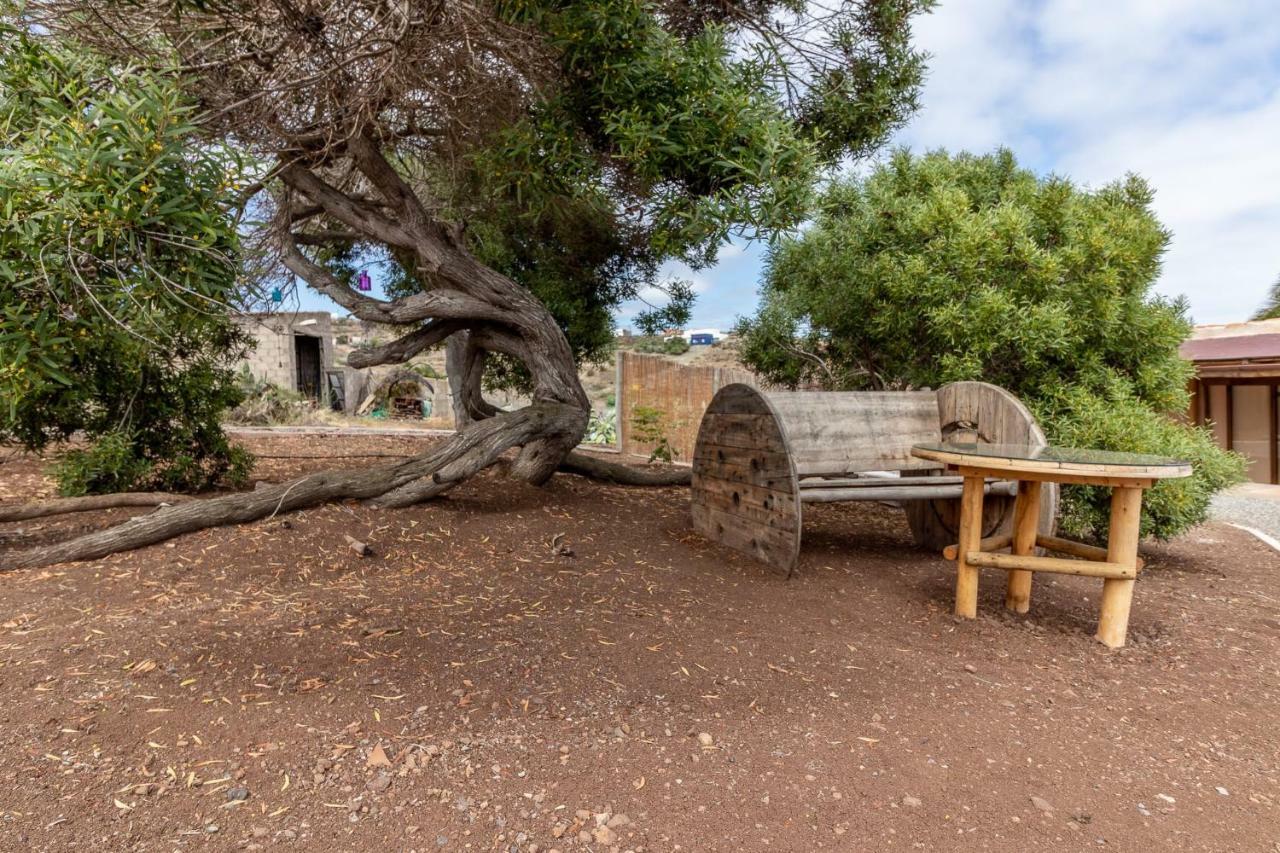 Flatguest Charming House + Pool + Terrace + Views Villa Santa Maria de Guia de Gran Canaria ภายนอก รูปภาพ